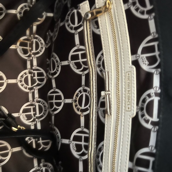 Henri Bendel Miss Bendel Striped Caryall Bag - Picture 10 of 14